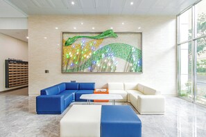 Sitzecke in der Lobby