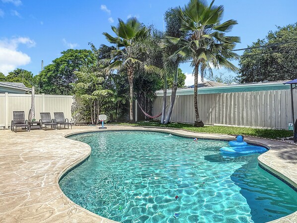 Outdoor pool