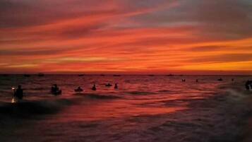 Vue depuis lâhĂ©bergement