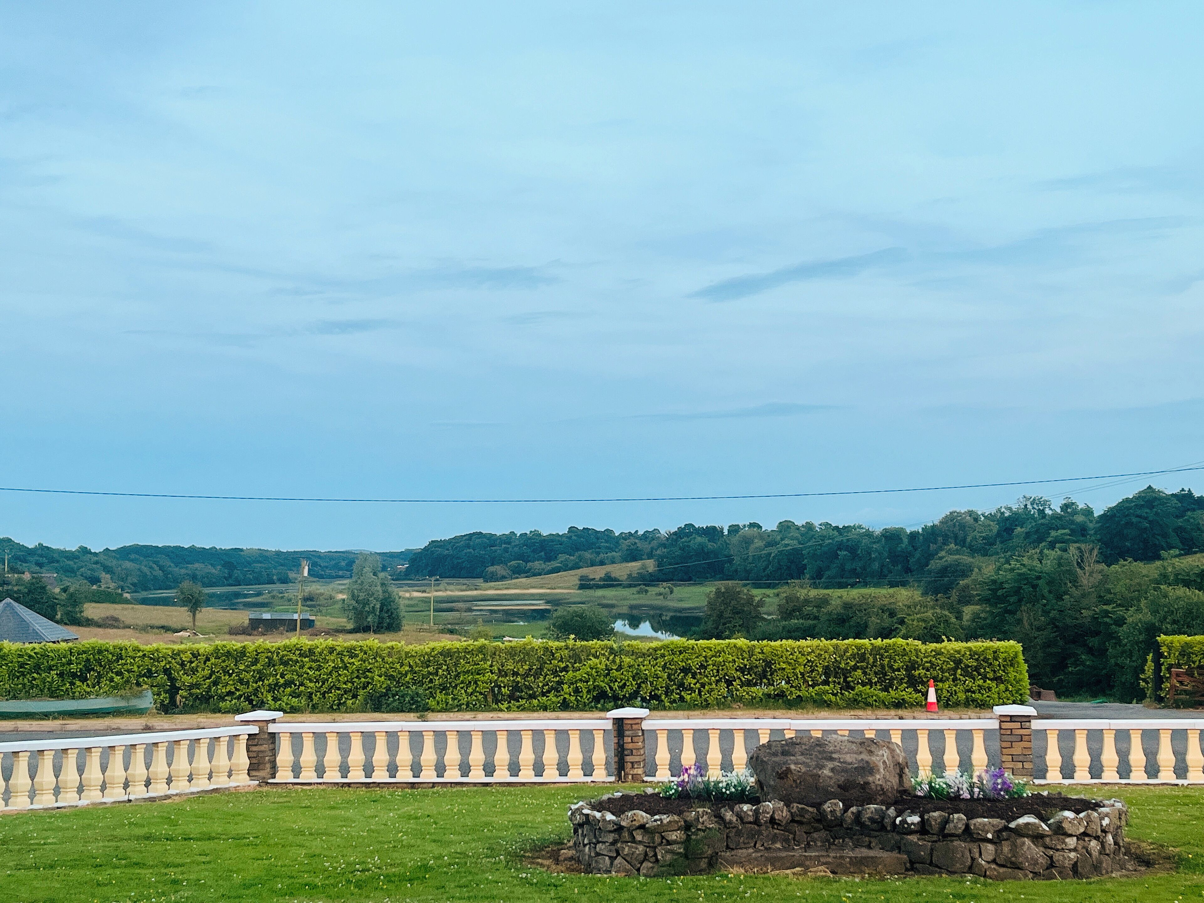 Vue depuis l’hébergement