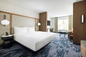 Suite, 1 King-Bett und Schlafsofa