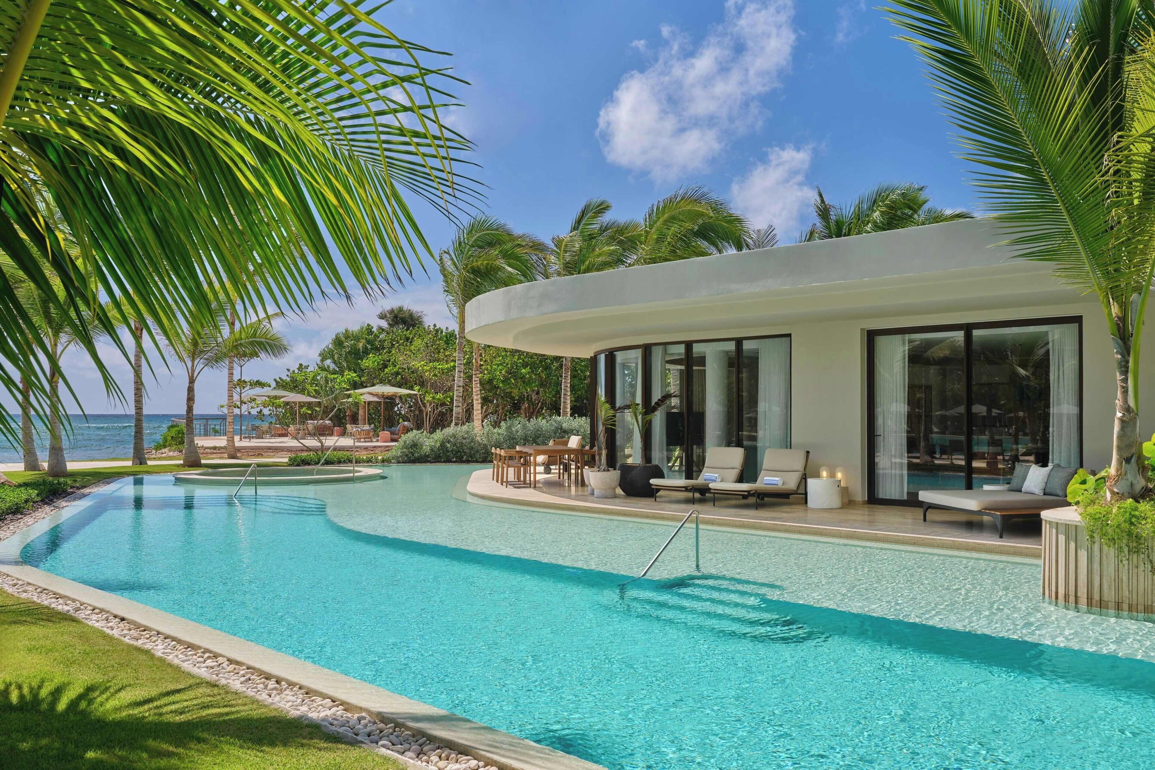 Suite, 1 Bedroom, Terrace, Ocean View | Pool | 4 outdoor pools, pool umbrellas, sun loungers