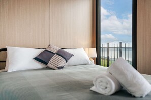 1 habitación y ropa de cama 