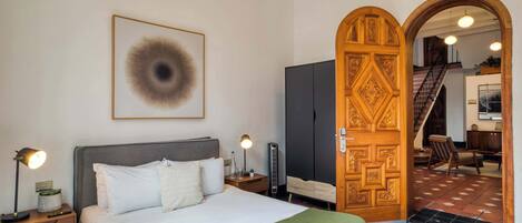 1 chambre, fer et planche Ă repasser, Wi-Fi, literie fournie
