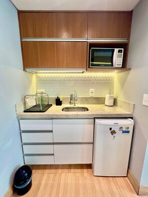 Deluxe-Vierbettzimmer | Eigene Küche