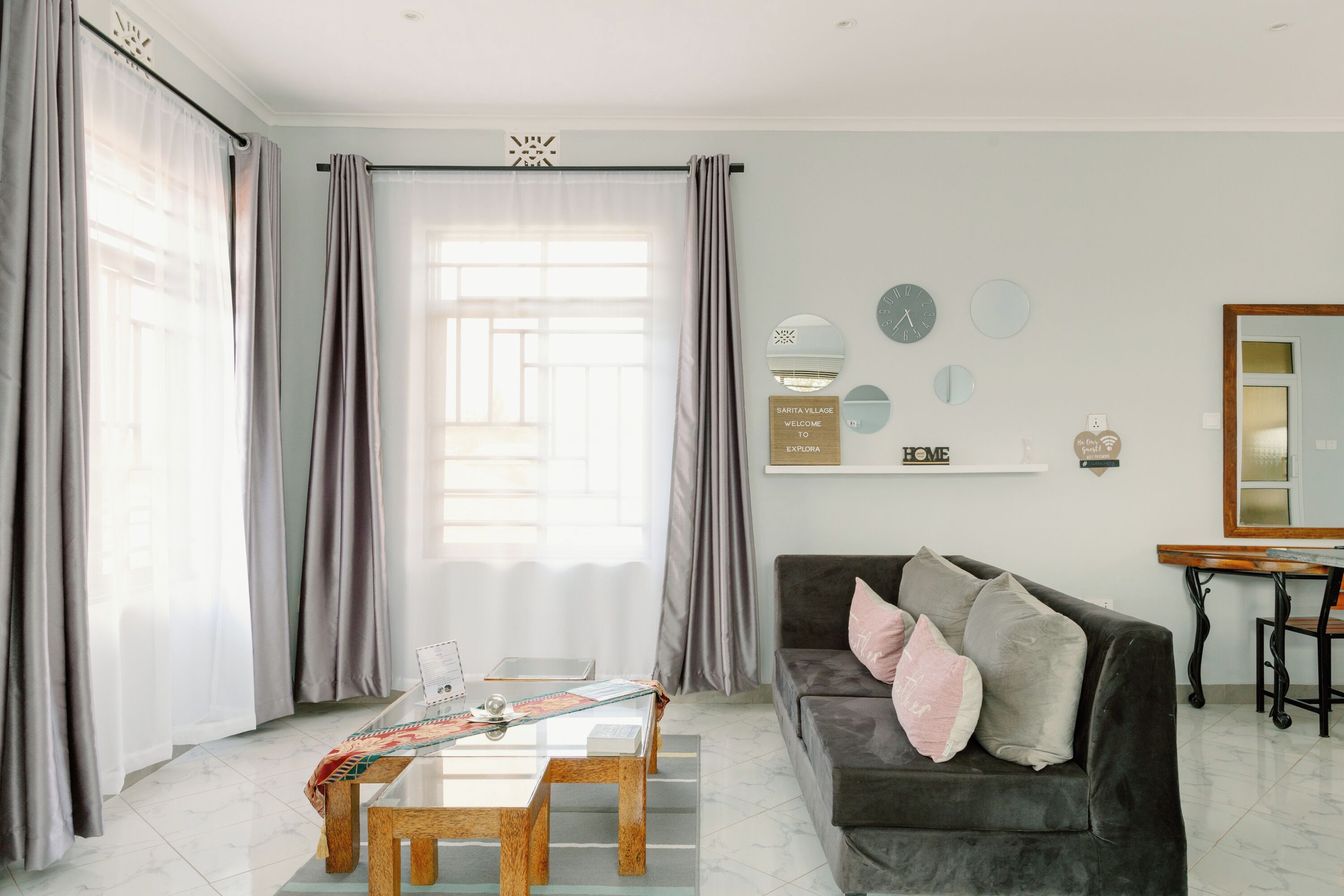 Área de sala de estar