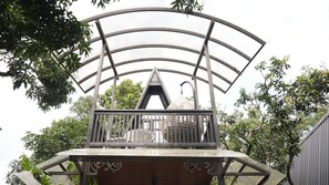 Façade de l’hébergement