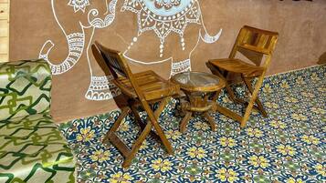 Villa Room | Individually furnished, bed sheets