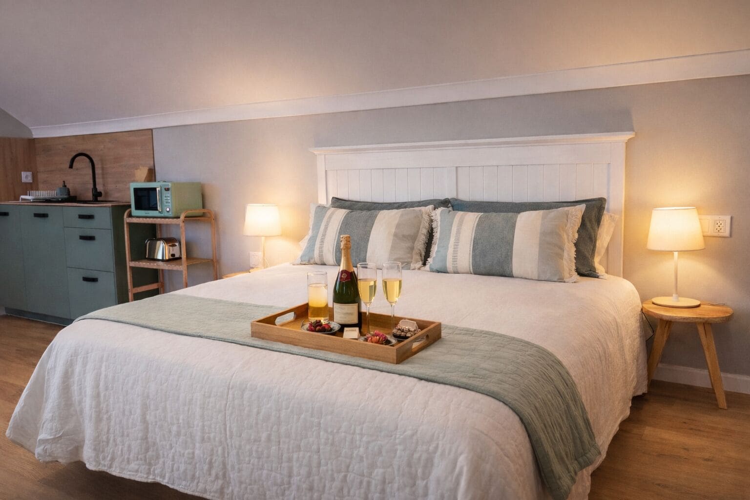 1 bedroom, iron/ironing board, travel crib, free WiFi