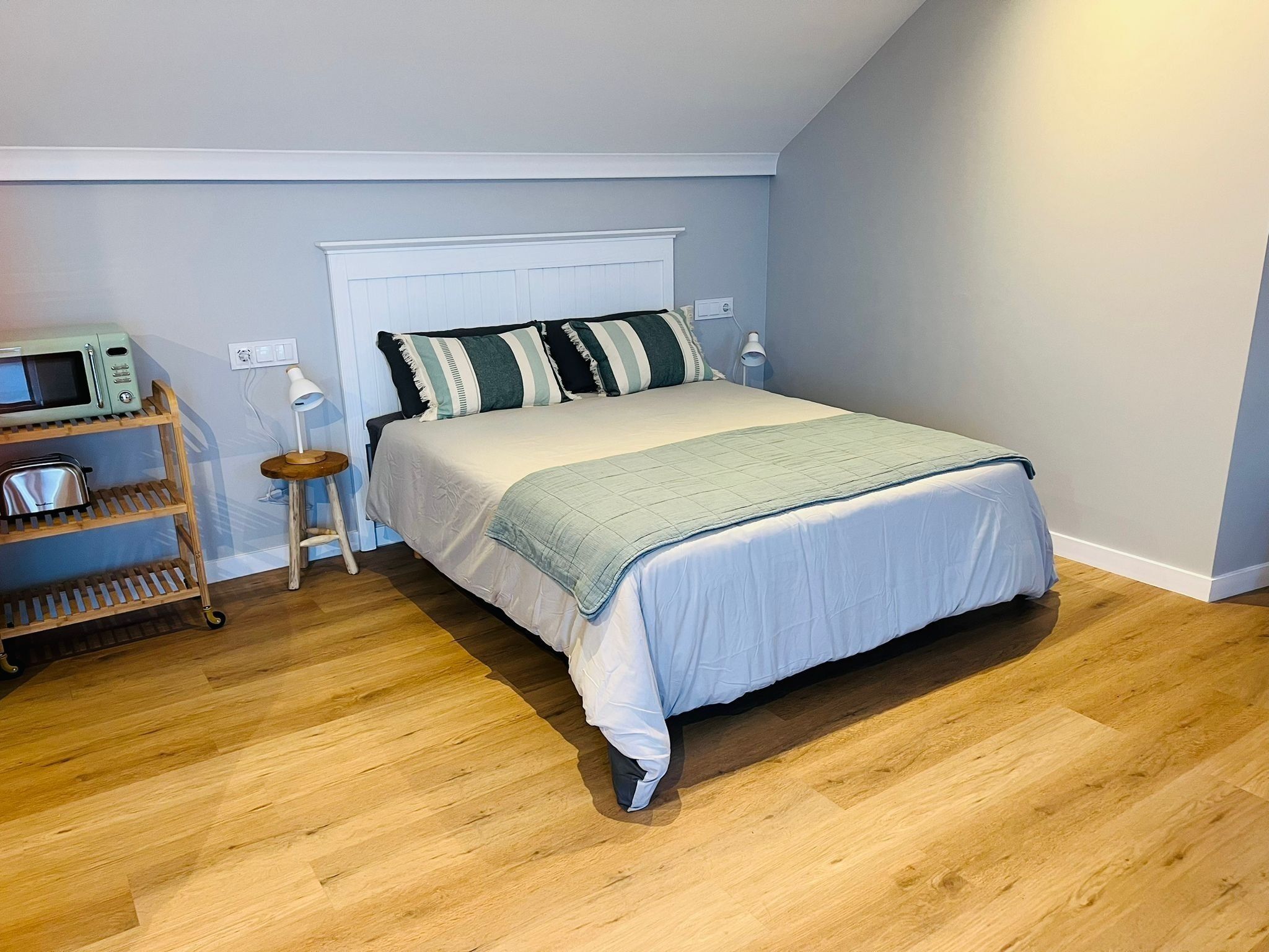 1 bedroom, iron/ironing board, travel crib, free WiFi