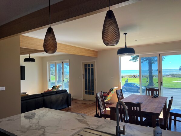 Interior - Mount Maunganui- centrally located retro bach right across road from the beach (Mount Maunganui)