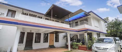 Fassade der Unterkunft