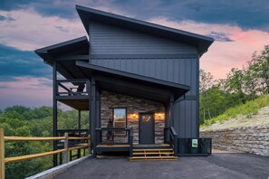Exterior - Luxe Design New Build | Indoor Pool, Spa, Arcade, Firepit | Rambling Ridge Lodge (Gatlinburg)