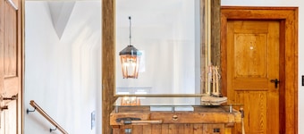 Appartement 'Ferienwohnung Zur Alten Post' avec vue sur la montagne, jardin partagé et Wi-Fi