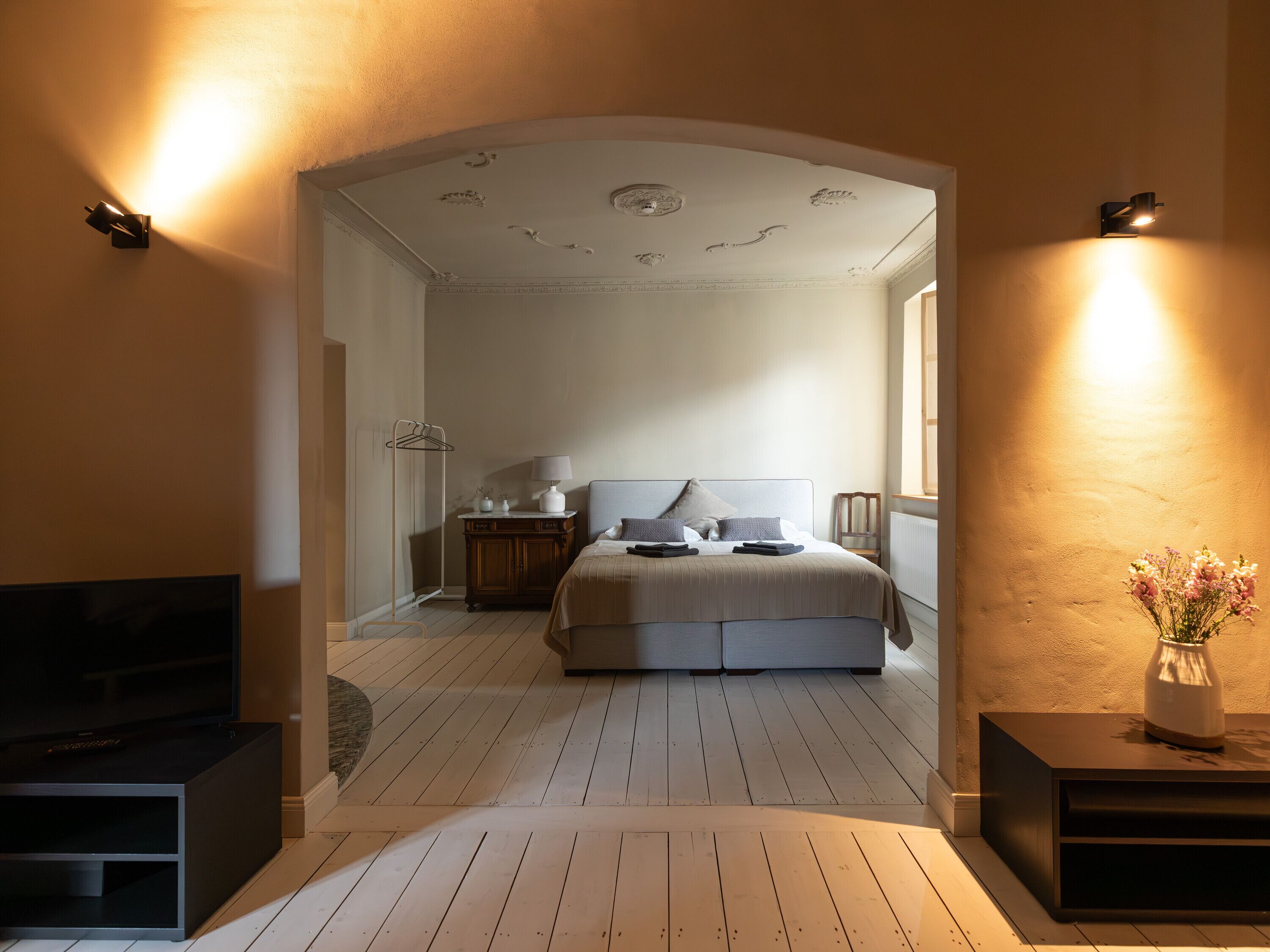 1 chambre, fer et planche à repasser, Wi-Fi gratuit, draps fournis