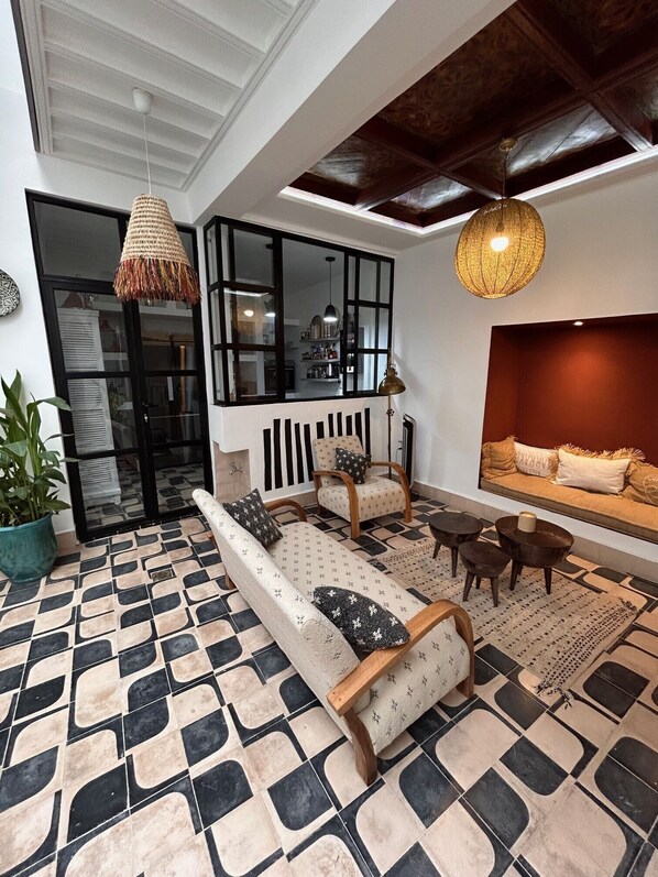 Living area - Riad Be Colors (Marrakech)