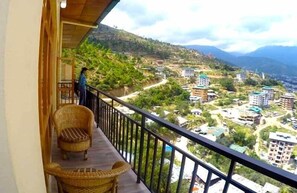 Vue depuis le balcon