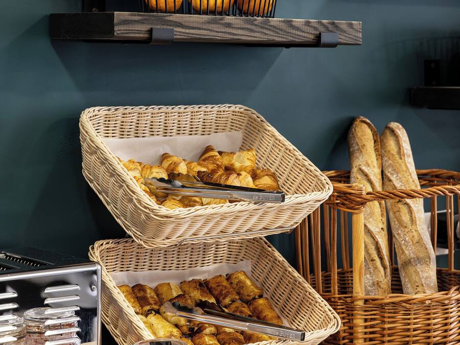 Frukostbuffé varje dag mot avgift