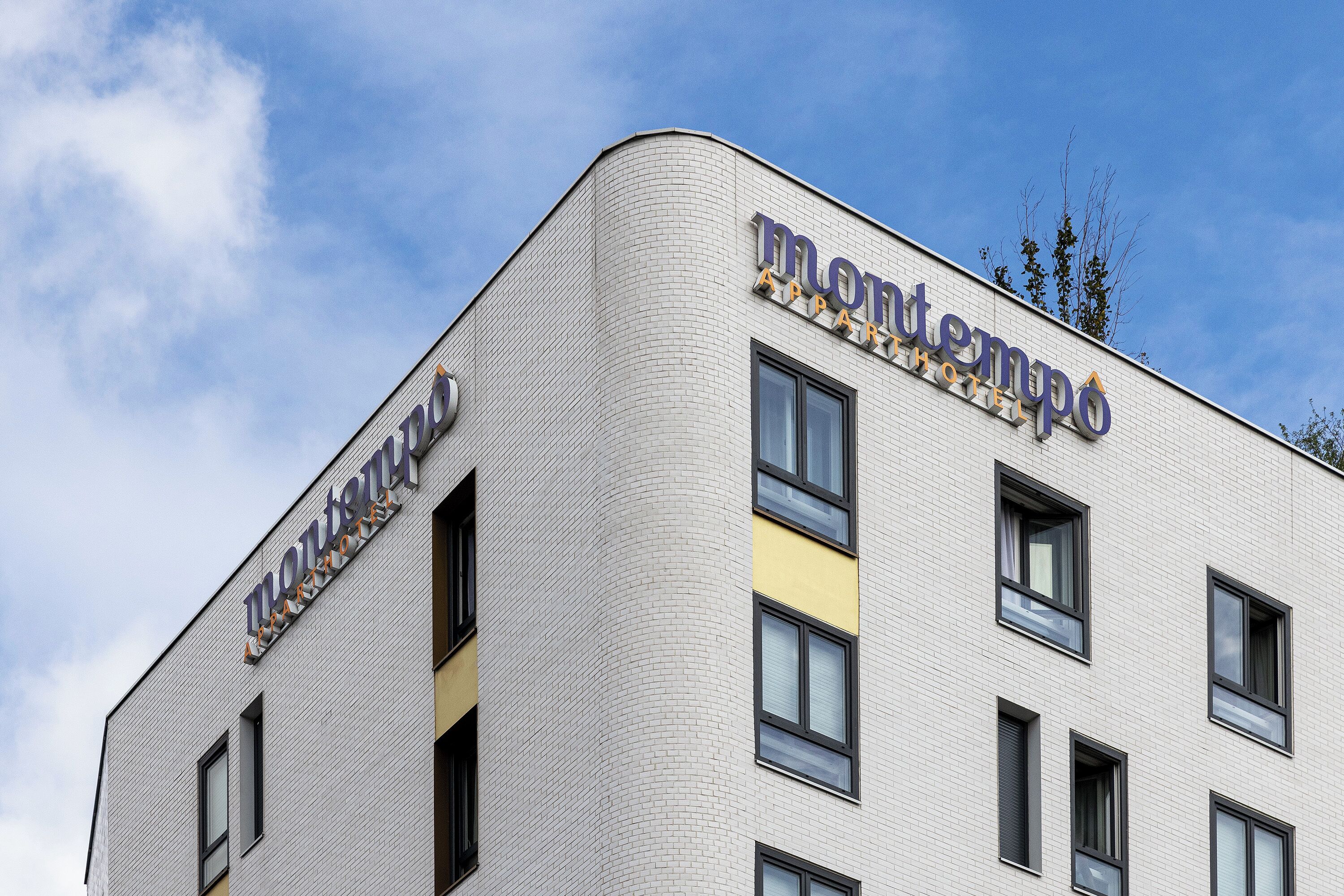 Voorkant van accommodatie