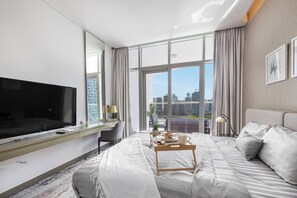 1 室のベッドルーム、アイロン / アイロン台、WiFi、ベッドシーツ
