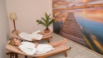 Soins de réflexologie, massages