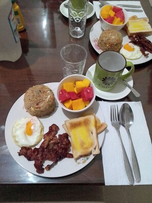 Free breakfast