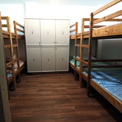 Room 104 at Liezels B & B, is a Dorm room for up to 8 friends or family members.