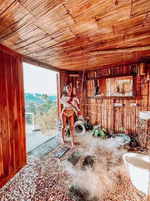 Villa, vue colline | Salle de bain