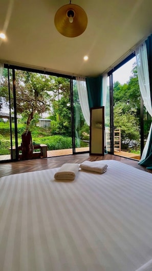 Quadruple Room, River View | Free WiFi - 3Pok Resort Chiang Mai (Mae Wang)