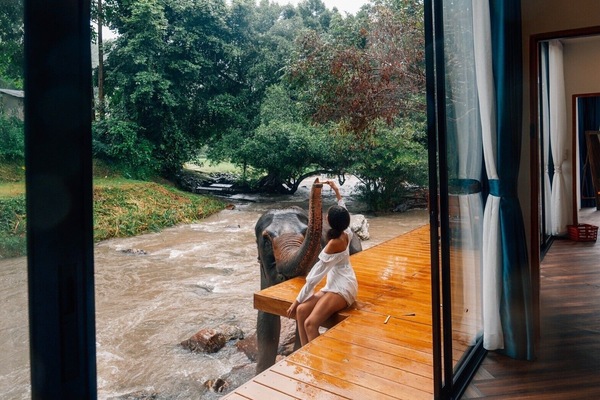 Quadruple Room, River View | WiFi (free), bed sheets