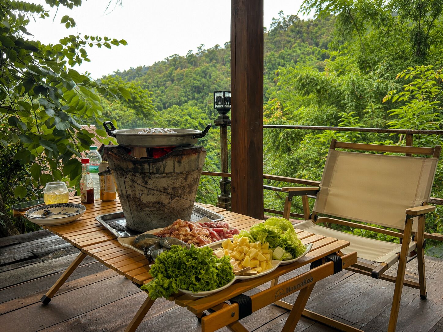 Restaurante al aire libre
