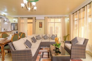 40-inch Smart TV with digital channels - Dubai infinite luxury suites (Malindi)