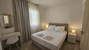 2 bedrooms, iron/ironing board, free WiFi, bed sheets - STAY Local Apartment (Larnaca)