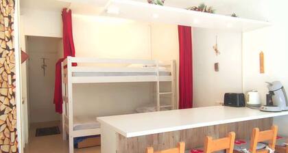 Studio cosy au pied des pistes avec balcon - Isola 2000