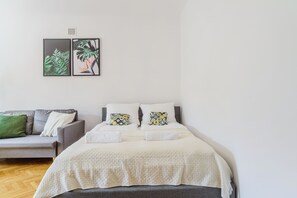 Classic Apartment, Balcony, Courtyard View