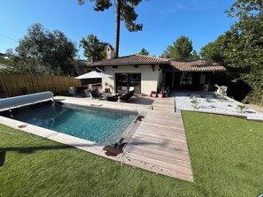 Pool - Villa Swimming pool / air conditioning / 6 bedrooms - sleeps 14 (Arcachon)