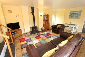 Smart TV, fireplace, DVD player, books - Cosy dog friendly cottage in an idyllic rural setting near amazing beaches (Boncath)