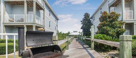 Aire de pique-nique/barbecue