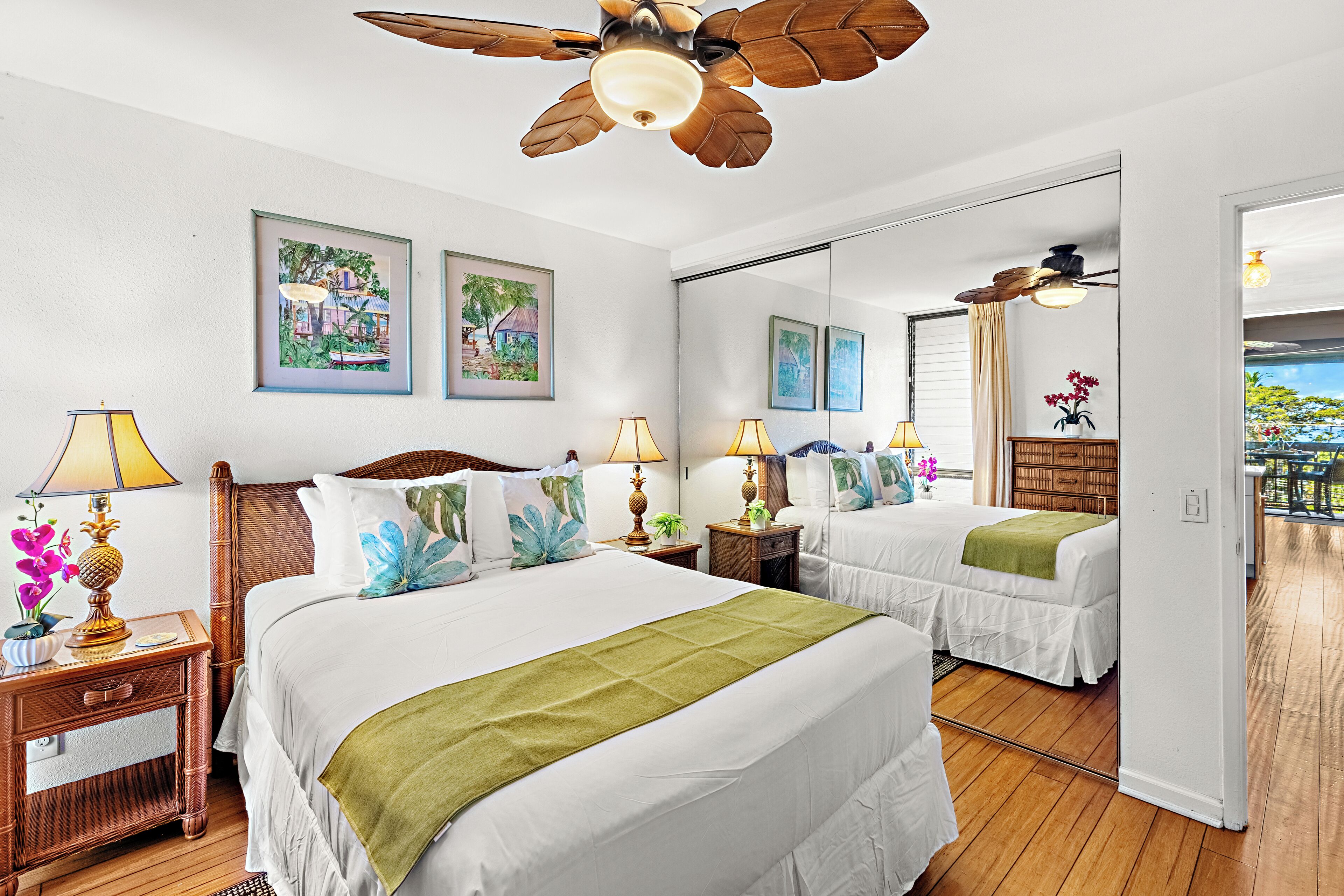 2 bedrooms, iron/ironing board, free WiFi, bed sheets