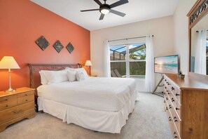 4 bedrooms, iron/ironing board, travel cot, WiFi - Relaxing Retreat in the Windsor Palms Resort (Kissimmee)