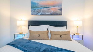 3 bedrooms, iron/ironing board, travel cot, WiFi