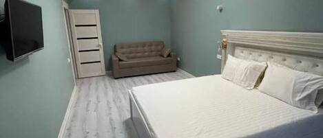 1 chambre, fer et planche à repasser, Wi-Fi