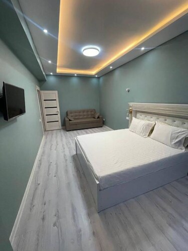 Cozy 1-bedroom apartment with AC, WiFi in charming Bukhara