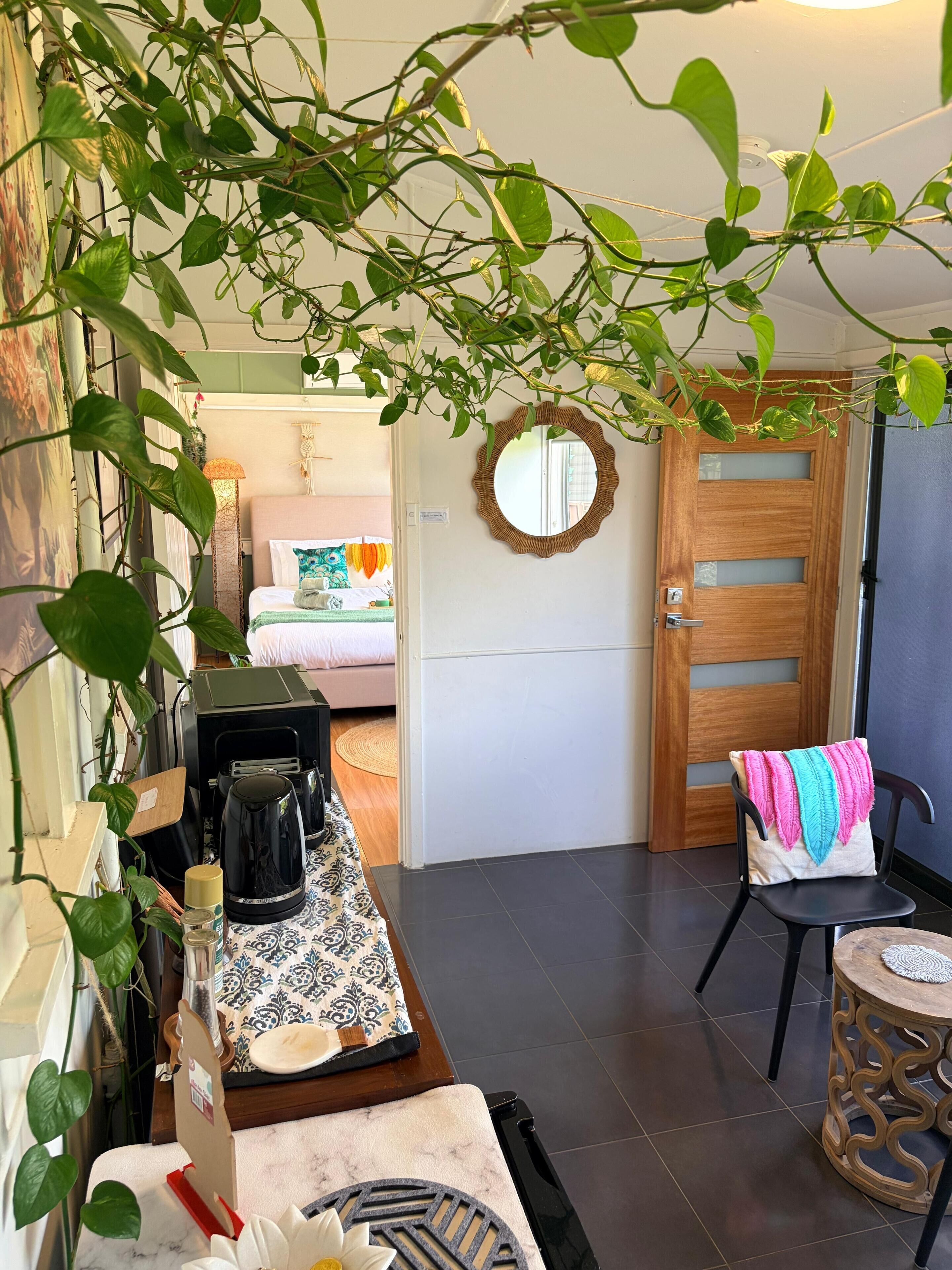 1 makuuhuone, työpöytä, silitysrauta/-lauta, ilmainen Wi-Fi