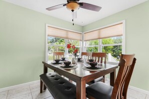 House, 4 Bedrooms, Smoking, Balcony | Dining - Serenity Shores, Tranquil Retreat in Traverse City (Traverse City)