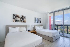 1 室のベッドルーム、WiFi、ベッドシーツ
