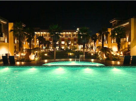 Indoor pool. The Maasai Mara Resort Water and Adventure Park Corbett