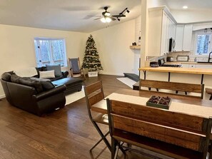 TV connectée, cheminée