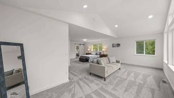 4 bedrooms, iron/ironing board, travel crib, WiFi