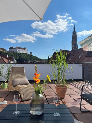 Über den Dächern der Landshuter Altstadt